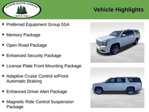 Used 2017 GMC Yukon XL Denali w/ Open Road Package AWD/4WD image 2