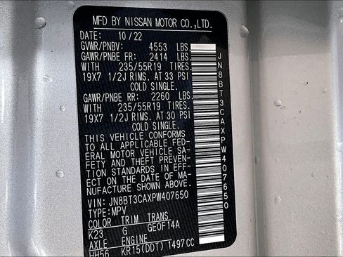 Certified 2023 Nissan Rogue SL w/ SL Premium Package image 31