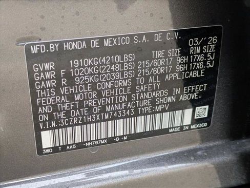 New 2026 Honda HR-V LX image 17