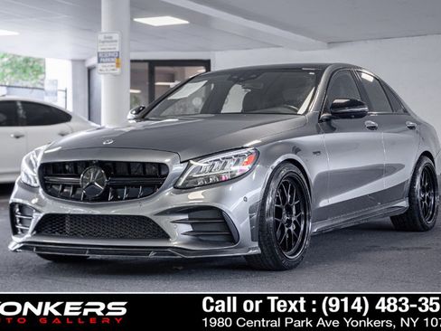 Used 2020 Mercedes-Benz C 43 AMG 4MATIC Sedan w/ Parking Assistance Package image 2