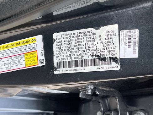 Used 2026 Honda Civic FWD Hybrid Sedan image 31