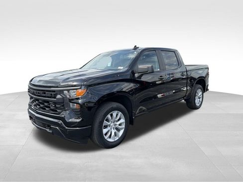 Used 2024 Chevrolet Silverado 1500 Custom w/ LPO, Dark Essentials Package RWD image 7