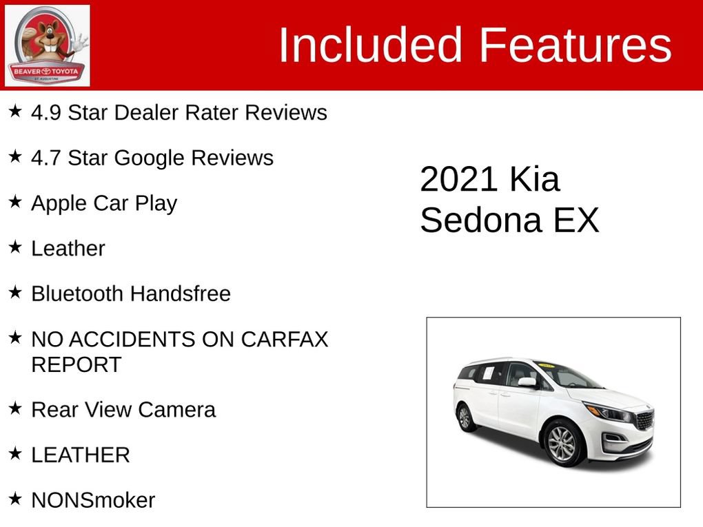 Used 2021 Kia Sedona EX FWD image 4