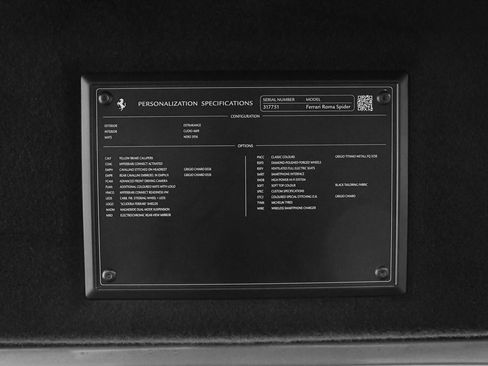 Certified 2025 Ferrari Roma Spider image 63