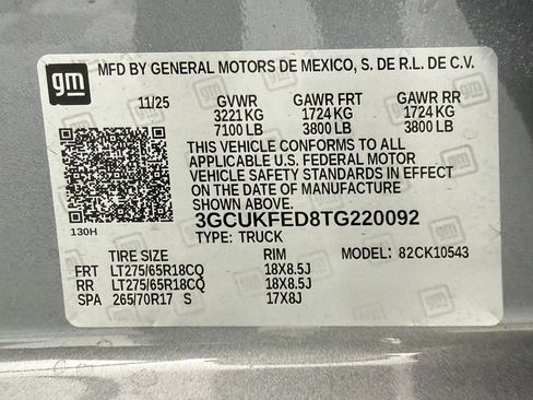 New 2026 Chevrolet Silverado 1500 LT Trail Boss w/ Convenience Package II image 26