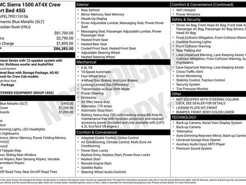 Used 2023 GMC Sierra 1500 AT4X AWD/4WD image 10