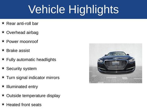 Used 2017 Genesis G90 3.3T Premium image 4