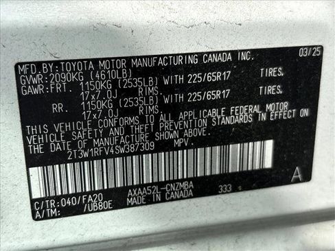 Certified 2025 Toyota RAV4 XLE FWD image 26