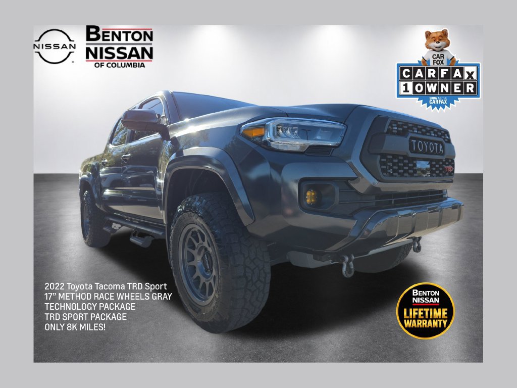 Used 2022 Toyota Tacoma TRD Sport w/ Technology Package AWD/4WD 360° Tour
