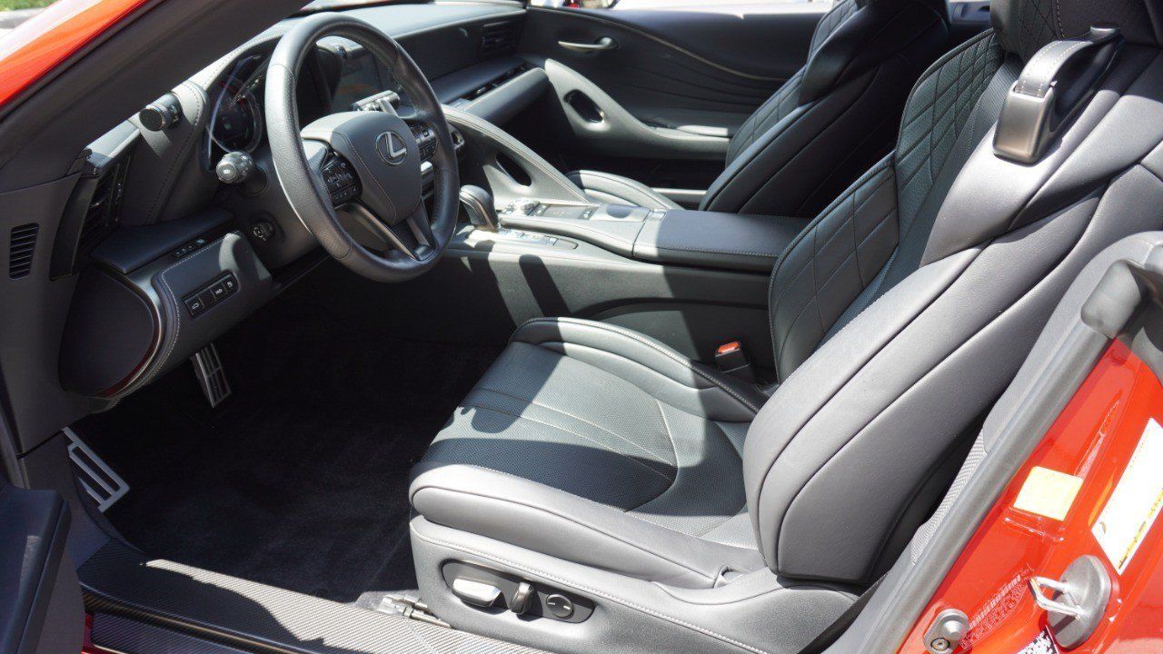 Certified 2021 Lexus LC 500 Convertible w/ Touring Package RWD image 11