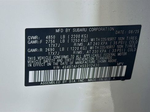 Used 2025 Subaru Outback Premium AWD/4WD image 42