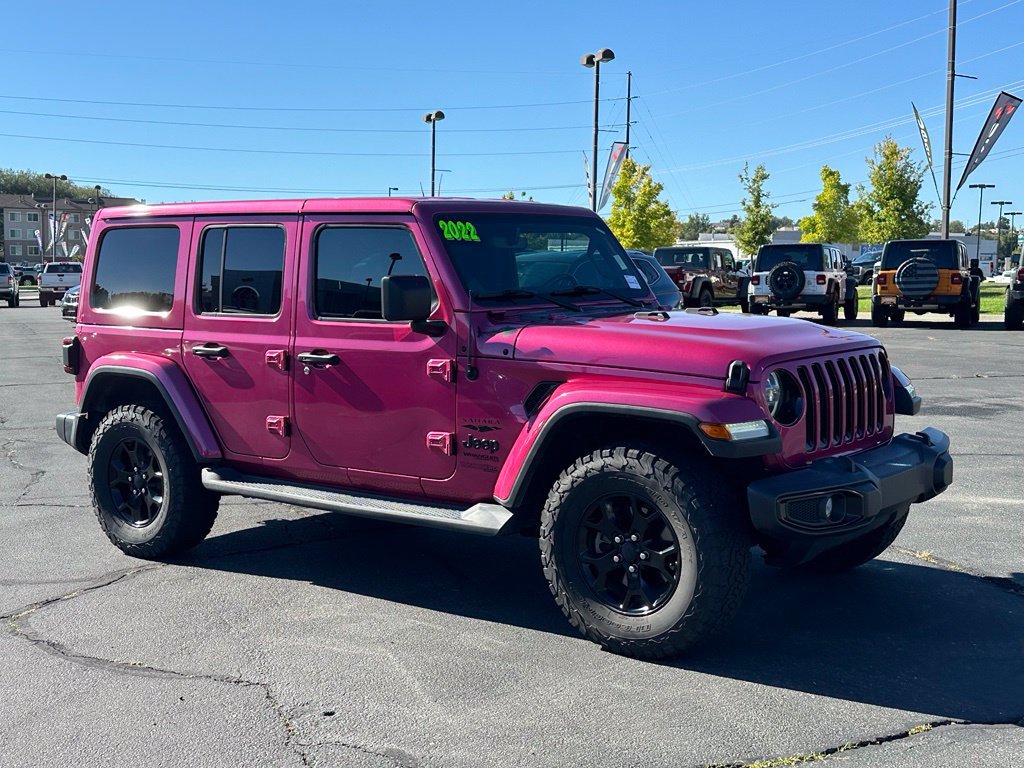 Used 2022 Jeep Wrangler Unlimited Sahara AWD/4WD image 4