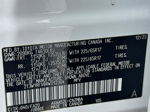 Used 2024 Toyota RAV4 XLE image 12