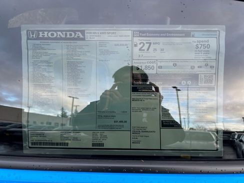 New 2026 Honda HR-V Sport image 30