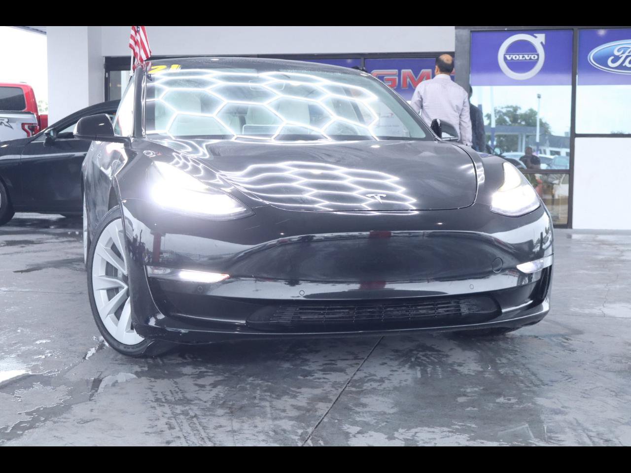 Used 2021 Tesla Model 3 Long Range AWD/4WD image 1