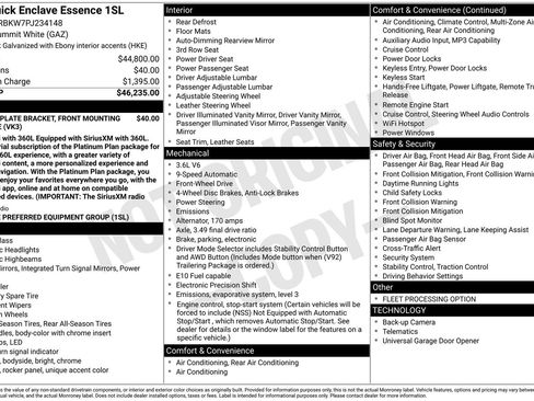 Used 2023 Buick Enclave Essence FWD image 31