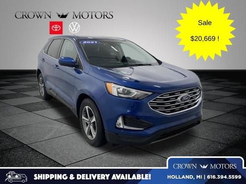 Used 2021 Ford Edge SEL w/ Convenience Package AWD/4WD image 1
