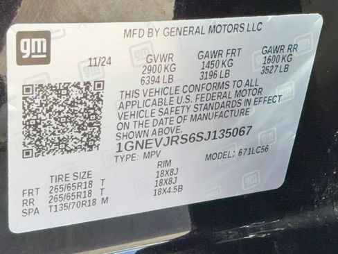 Used 2025 Chevrolet Traverse Z71 w/ Driver Confidence Package AWD/4WD image 32
