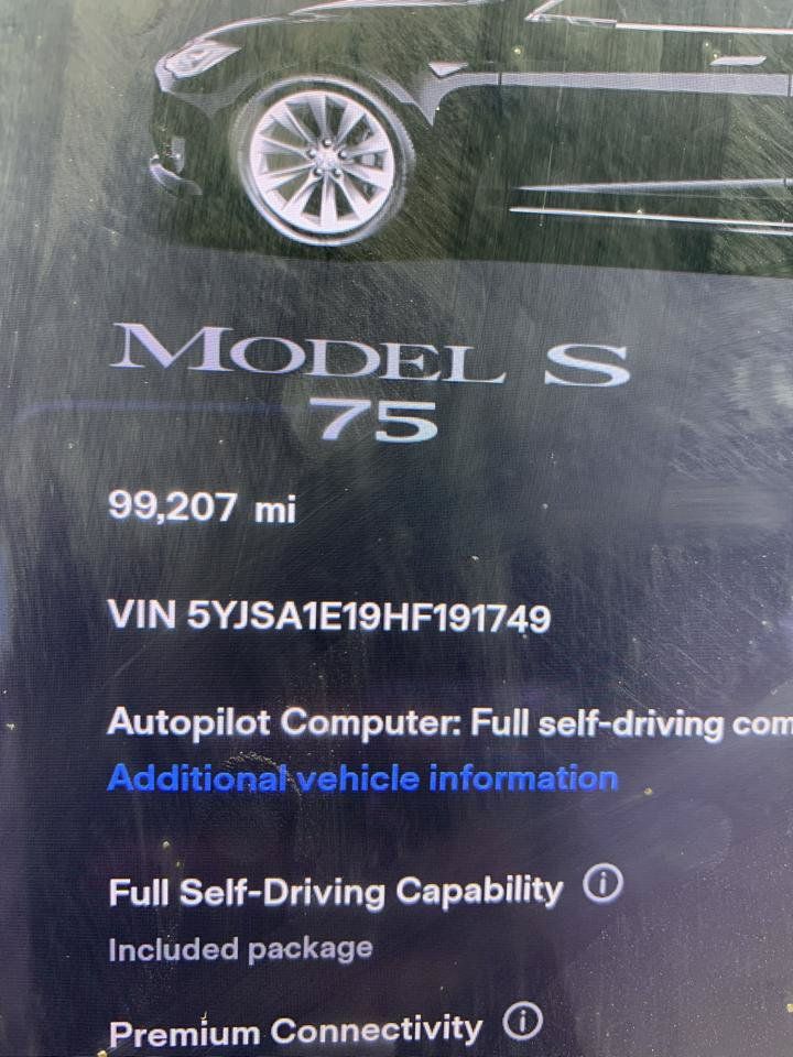 Used 2017 Tesla Model S 60 RWD image 10