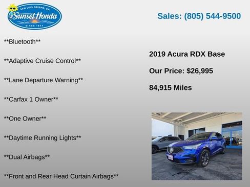 Used 2019 Acura RDX A-Spec AWD/4WD image 6
