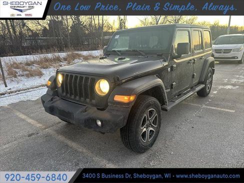 Certified 2021 Jeep Wrangler Unlimited Sport image 1