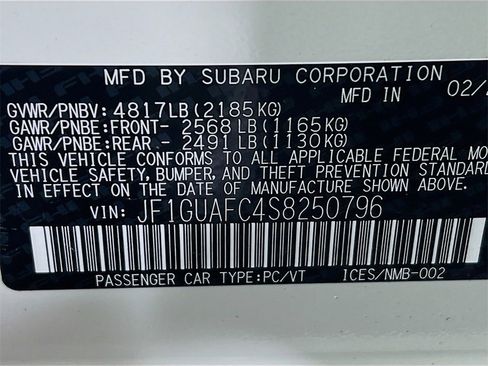 Certified 2025 Subaru Impreza 2.0i Sport image 26