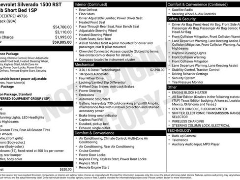 Used 2024 Chevrolet Silverado 1500 RST AWD/4WD image 10