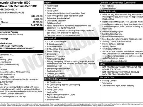 Used 2022 Chevrolet Silverado 1500 Custom AWD/4WD image 2