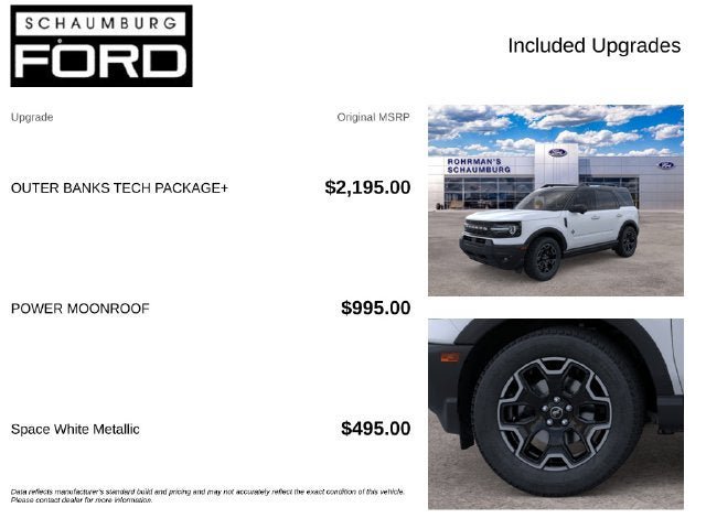 New 2026 Ford Bronco Sport Outer Banks w/ Outer Banks Tech Package+ AWD/4WD image 4