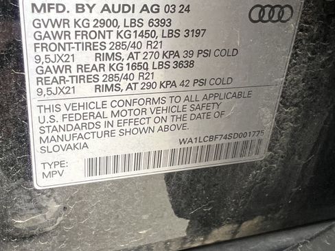 Certified 2025 Audi Q7 2.0T Premium Plus w/ Premium Plus Package image 37