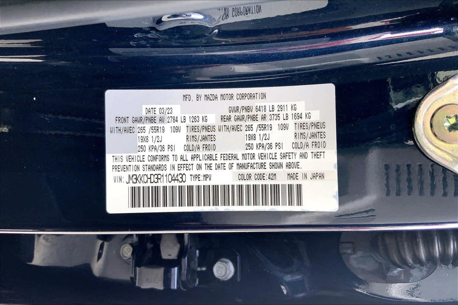Used 2024 MAZDA CX-90 3.3 Turbo w/ Preferred Plus AWD/4WD image 20