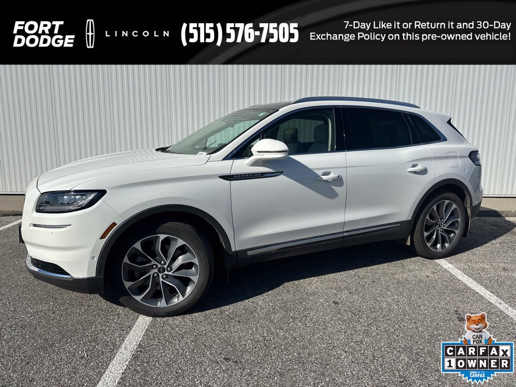 Used 2022 Lincoln Nautilus Reserve w/ Equipment Group 201A AWD/4WD image 1