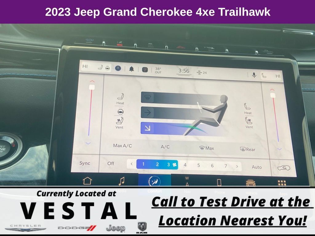 New 2023 Jeep Grand Cherokee Trailhawk AWD/4WD image 30