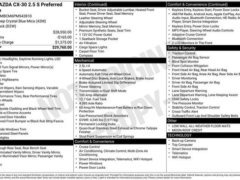 Used 2023 MAZDA CX-30 AWD 2.5 S w/ Preferred Package image 4