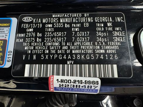 Used 2019 Kia Sorento FWD w/ Option Group 020 image 28