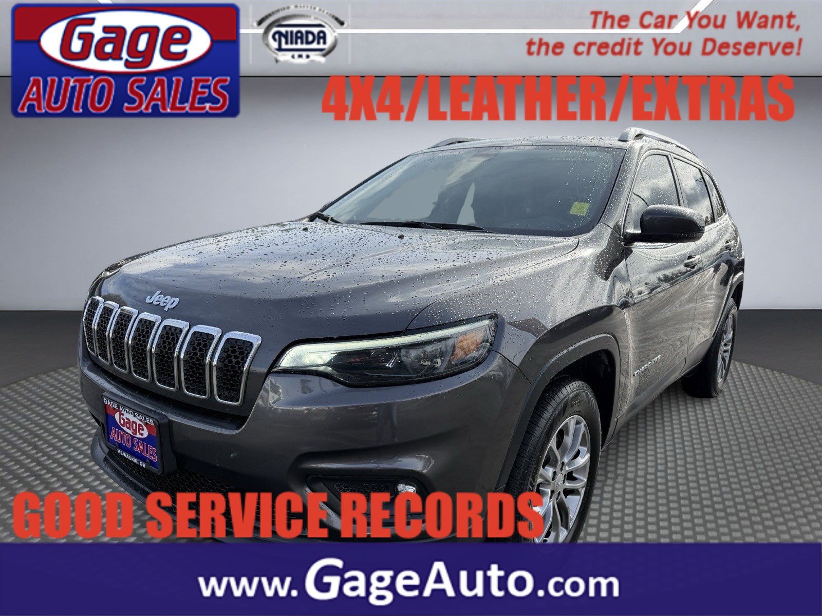 Used 2019 Jeep Cherokee Latitude Plus w/ Comfort/Convenience Group AWD/4WD image 1