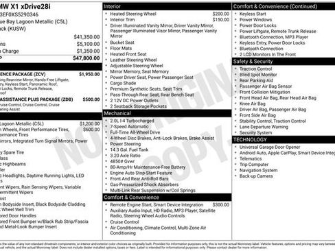 Used 2025 BMW X1 xDrive28i w/ Convenience Package image 47