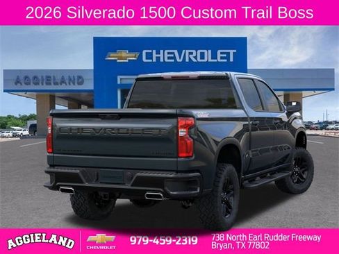 New 2026 Chevrolet Silverado 1500 Custom Trail Boss w/ LPO, Dark Essentials Package image 4