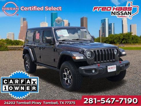 Used 2021 Jeep Wrangler Unlimited Rubicon AWD/4WD image 1