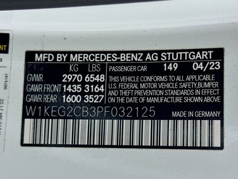 Certified 2023 Mercedes-Benz EQE 500 4MATIC Sedan image 24