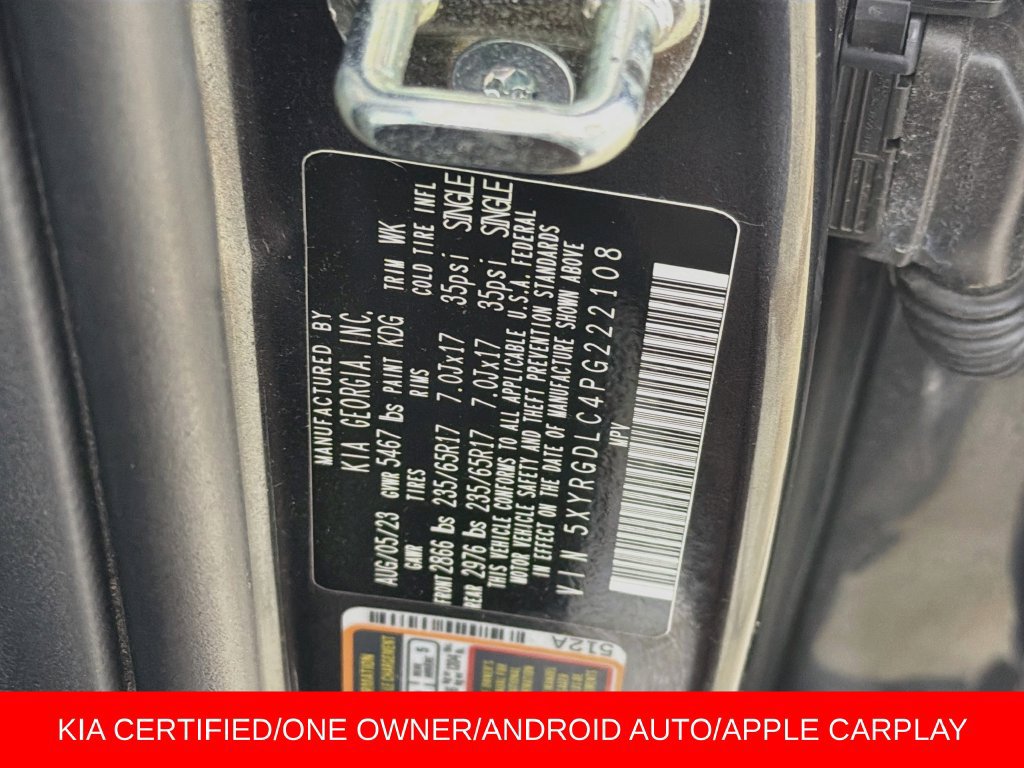 Certified 2023 Kia Sorento LX AWD/4WD image 29
