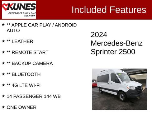 Used 2024 Mercedes-Benz Sprinter 2500 image 2