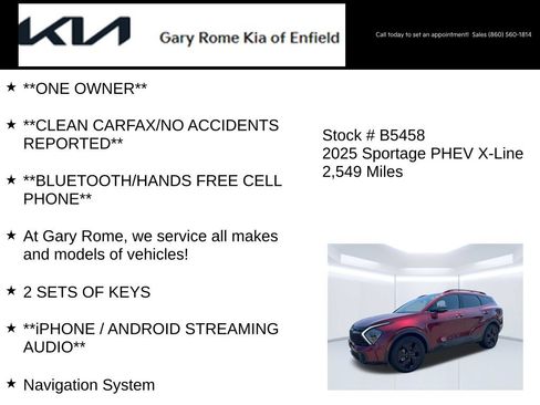Certified 2025 Kia Sportage X-Line AWD/4WD image 7