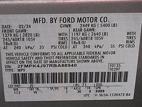 Used 2024 Ford Edge SEL image 33