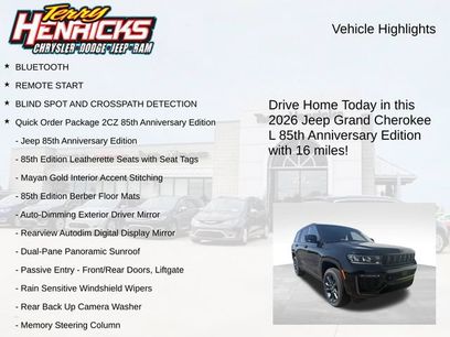 New 2026 Jeep Grand Cherokee L Limited