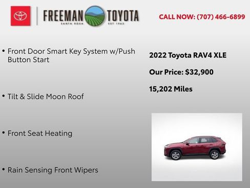 Used 2022 Toyota RAV4 XLE w/ Convenience Package FWD image 10