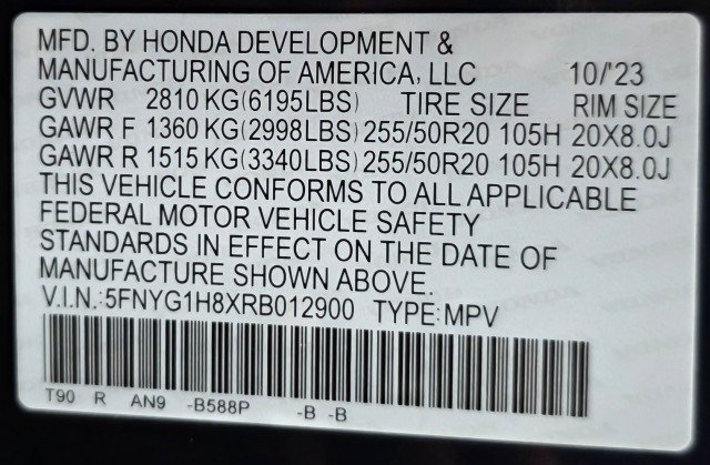 Used 2024 Honda Pilot Elite image 50