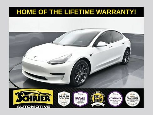Used 2021 Tesla Model 3 Long Range AWD/4WD image 1