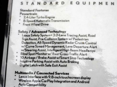 Used 2023 Lexus RX 350 Premium w/ Cold Area Package FWD image 77