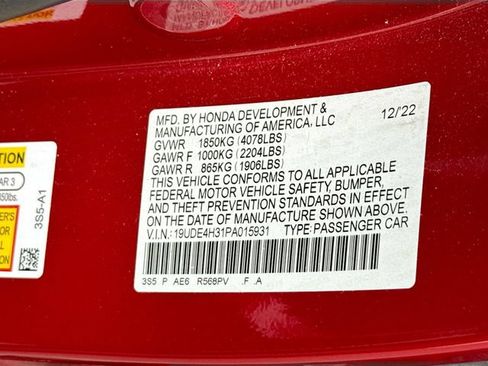 Used 2023 Acura Integra A-Spec FWD image 28